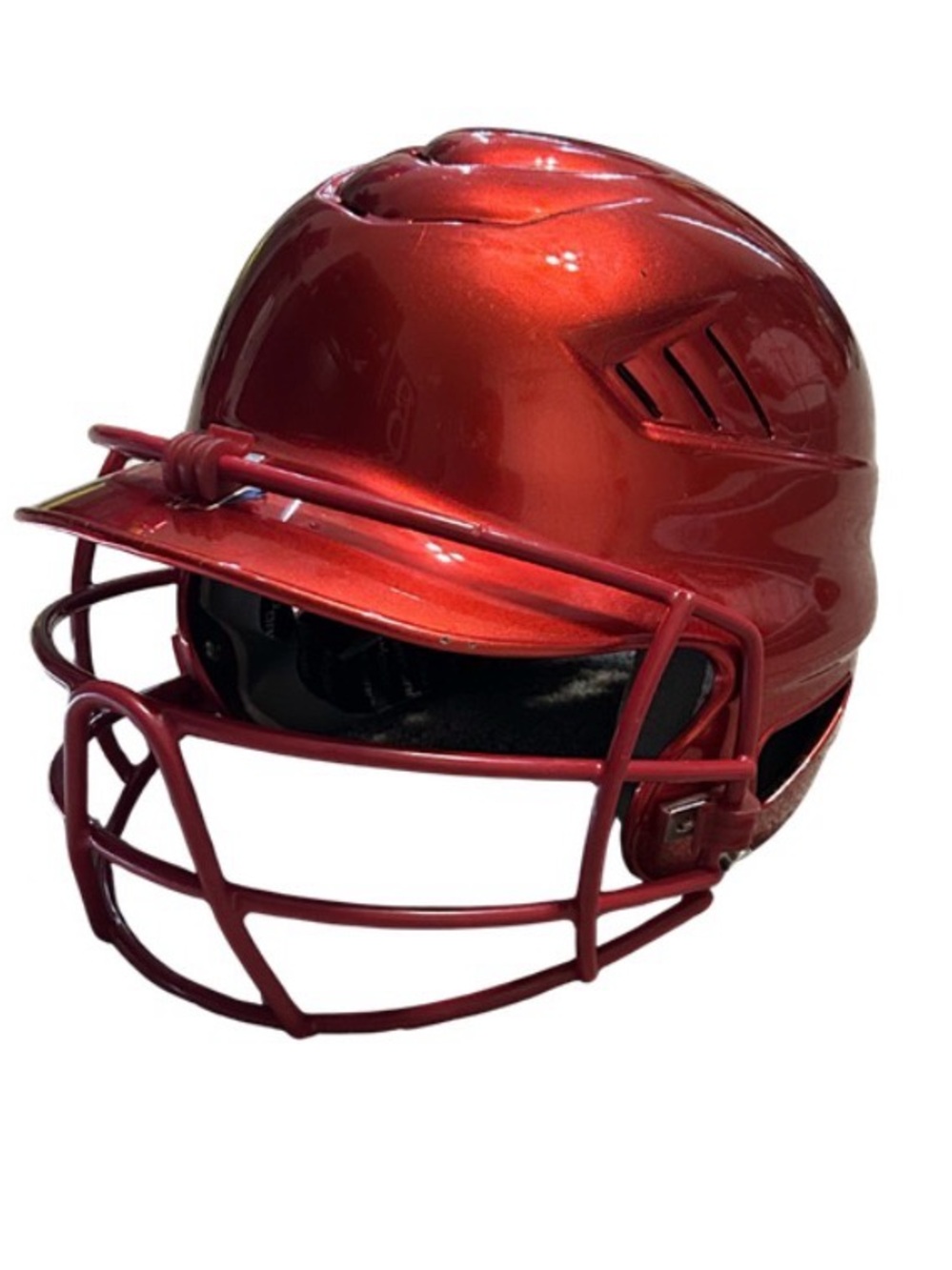 Rawlings CoolFlo Batting Helmet Red Pro Dri Adjustable Baseball Softball